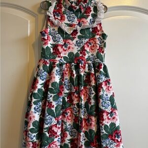 Janie and Jack Floral Ruffle Dress